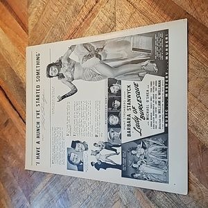 Lady of Burlesque movie ad